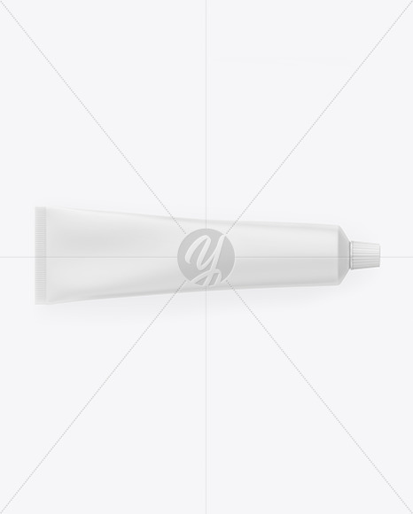 Matte Cosmetic Tube Mockup