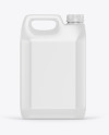 Plastic Jerrycan Mockup