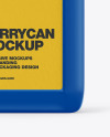 Plastic Jerrycan Mockup