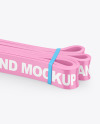 Glossy Resistance Band Mockup