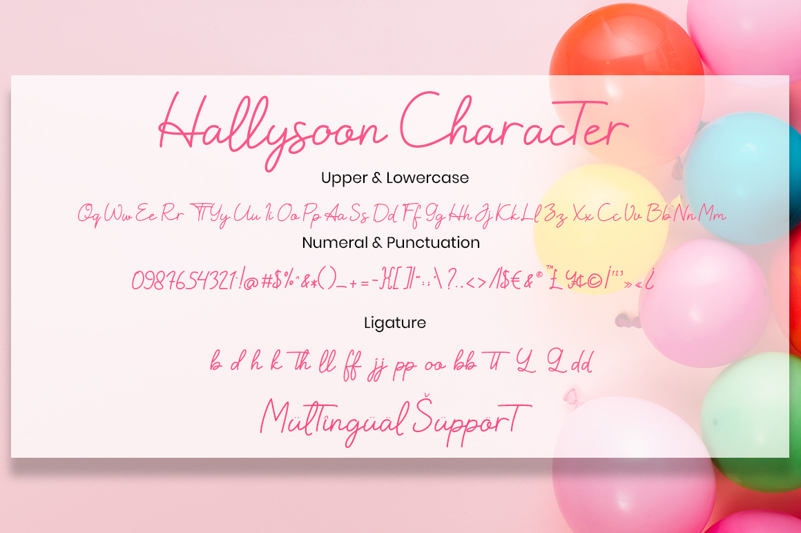 Hallysoon Font Hallysoon Font