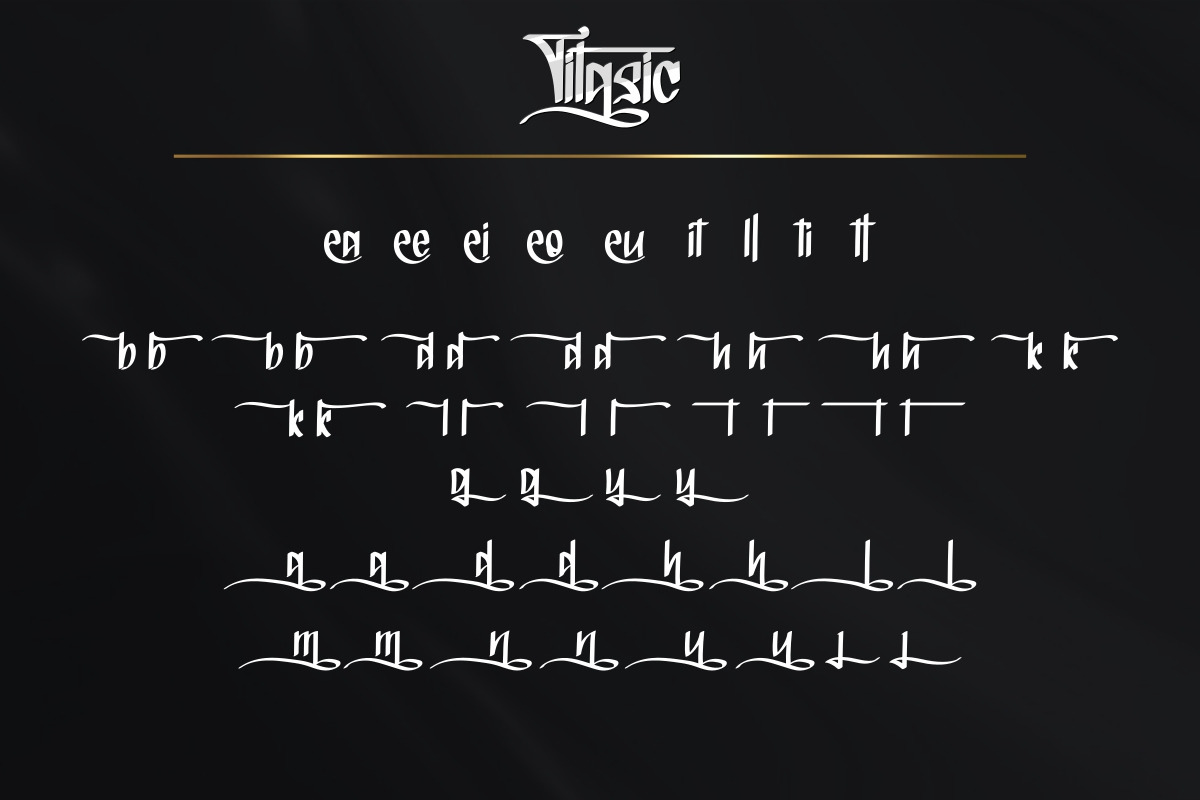 Titasic Font Titasic Font