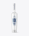 Frosted Glass Vodka Bottle Mockup