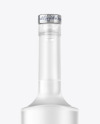 Frosted Glass Vodka Bottle Mockup