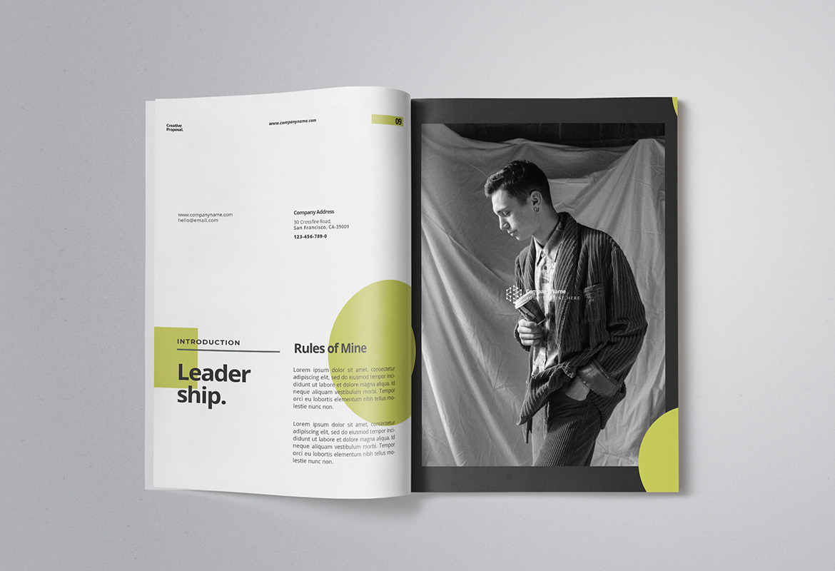 Simple Creative Business Proposal Template Simple Creative Business Proposal Template