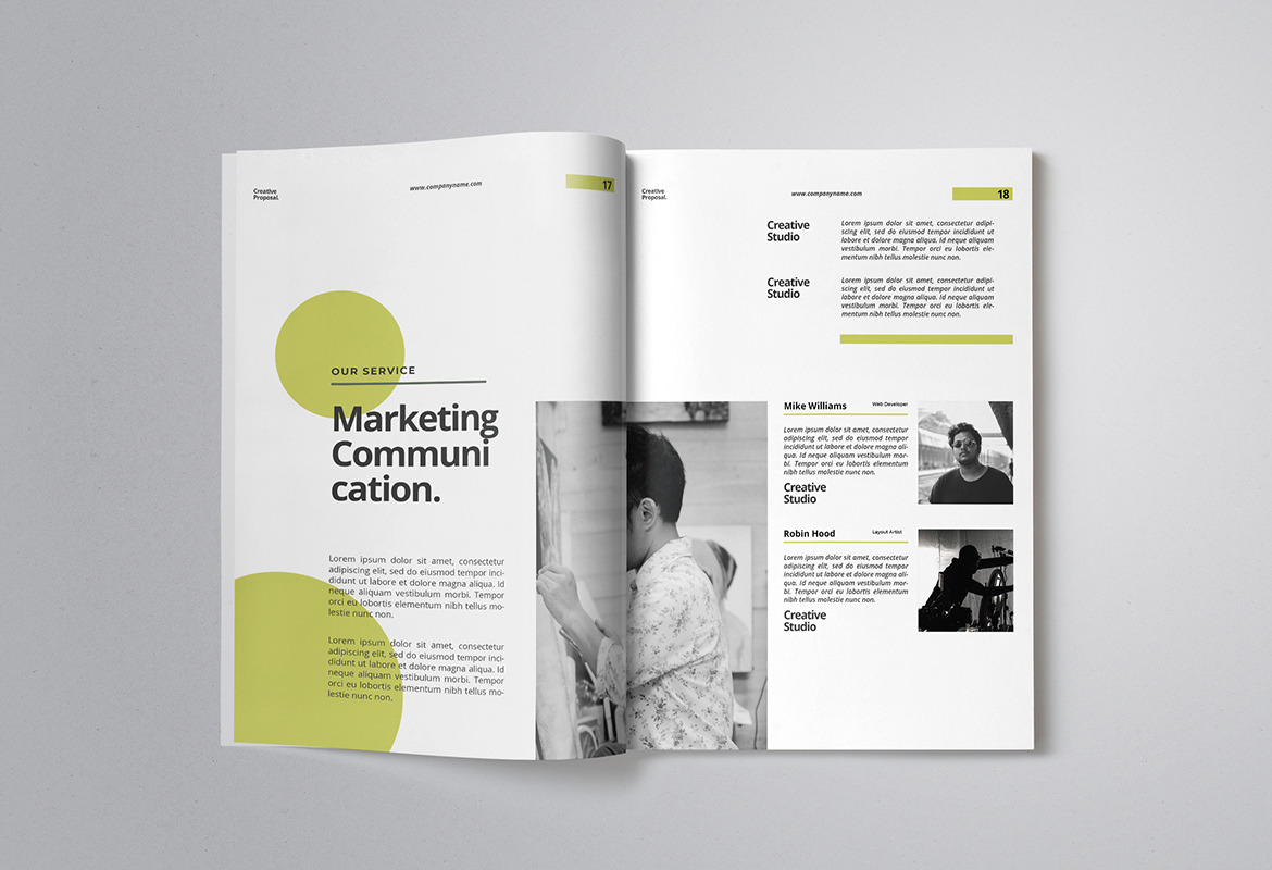 Simple Creative Business Proposal Template Simple Creative Business Proposal Template