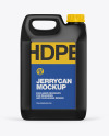 Textured Jerrycan Mockup