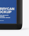 Textured Jerrycan Mockup