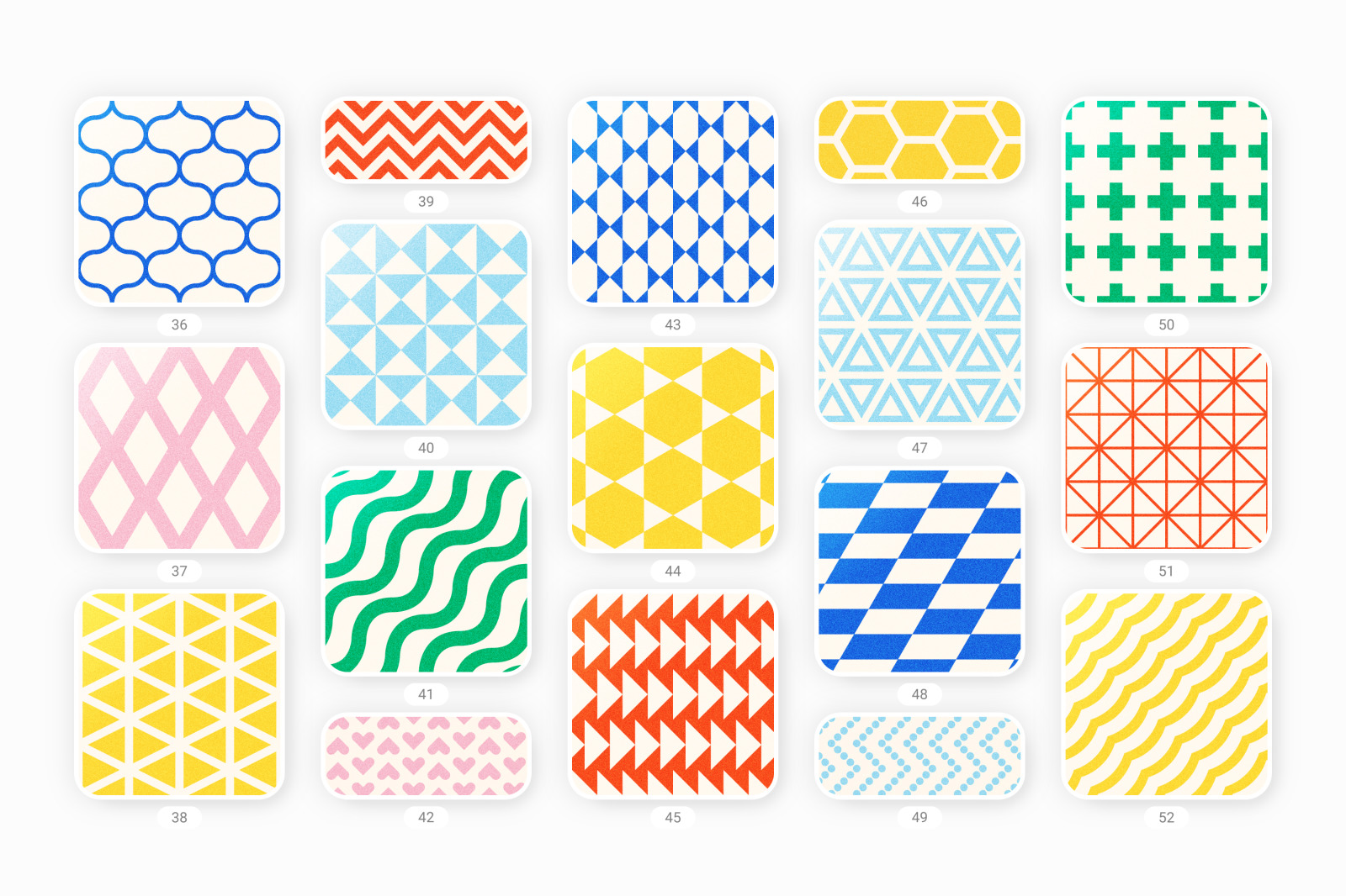 Essential geometric patterns collection Essential geometric patterns collection
