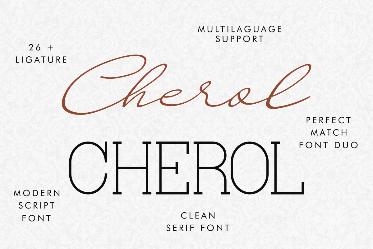 CHEROL Font CHEROL Font