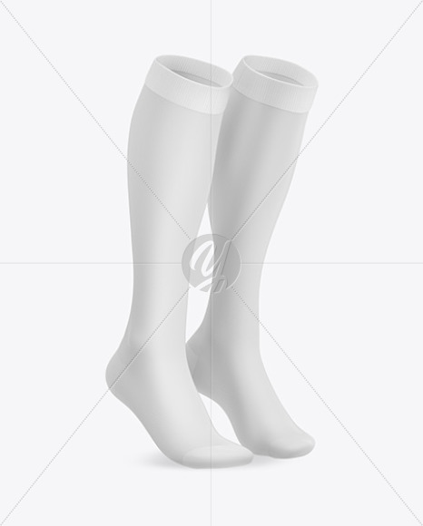 Long Socks Mockup