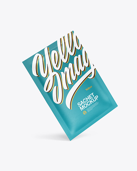 Paper Sachet Mockup