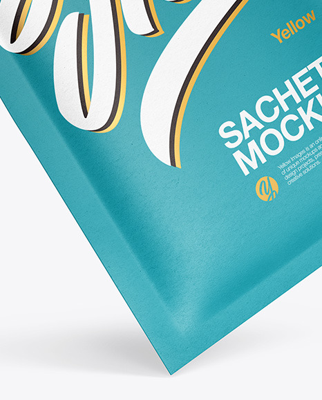 Paper Sachet Mockup