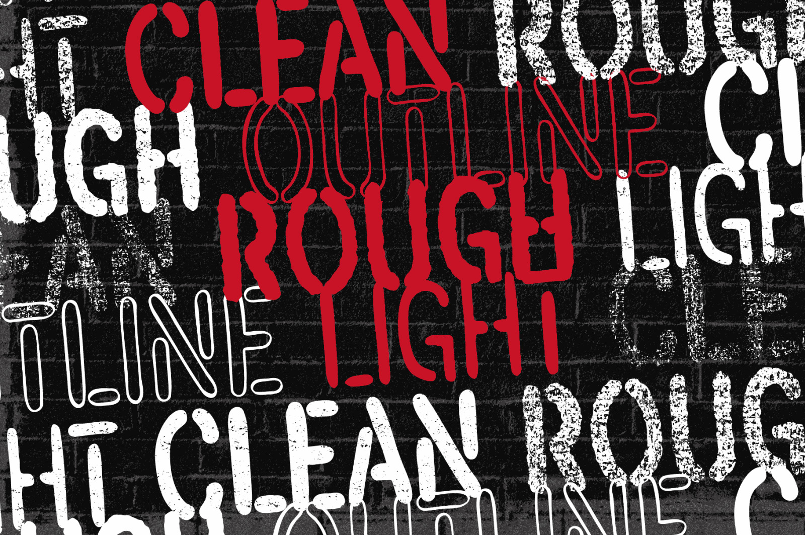 ReRun: A Stencil Font Family