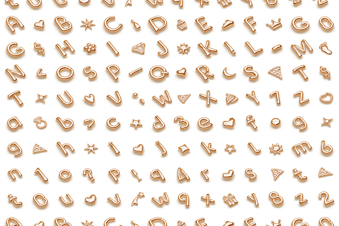 Animated Balloon Font | Side Pack Animated Balloon Font | Side Pack