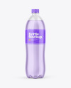 Glossy Plastic Bottle Mockup