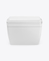 Portable Cooler Mockup Portable Cooler Mockup