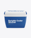 Portable Cooler Mockup Portable Cooler Mockup