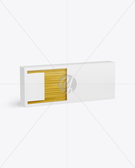 Box with Spaghetti Mockup