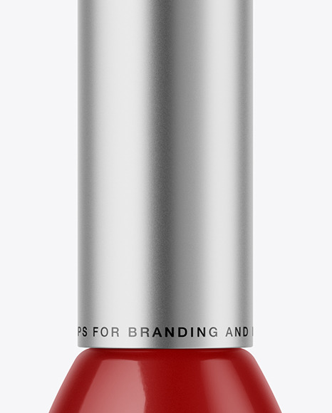 Glossy Cosmetic Bottle Mockup