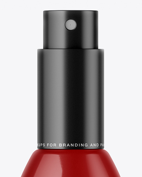 Glossy Cosmetic Bottle Mockup