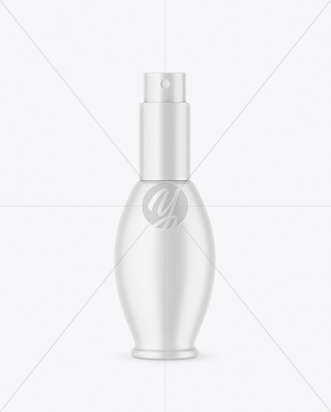 Ceramic Cosmetic Bottle Mockup