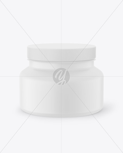 Matte Paint Jar Mockup