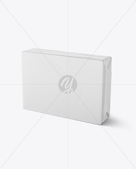 Glossy Butter Block Mockup