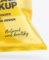 Matte Snack Package Mockup