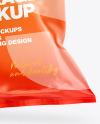 Glossy Snack Package Mockup