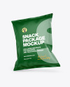 Paper Snack Package Mockup