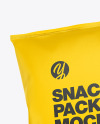 Paper Snack Package Mockup