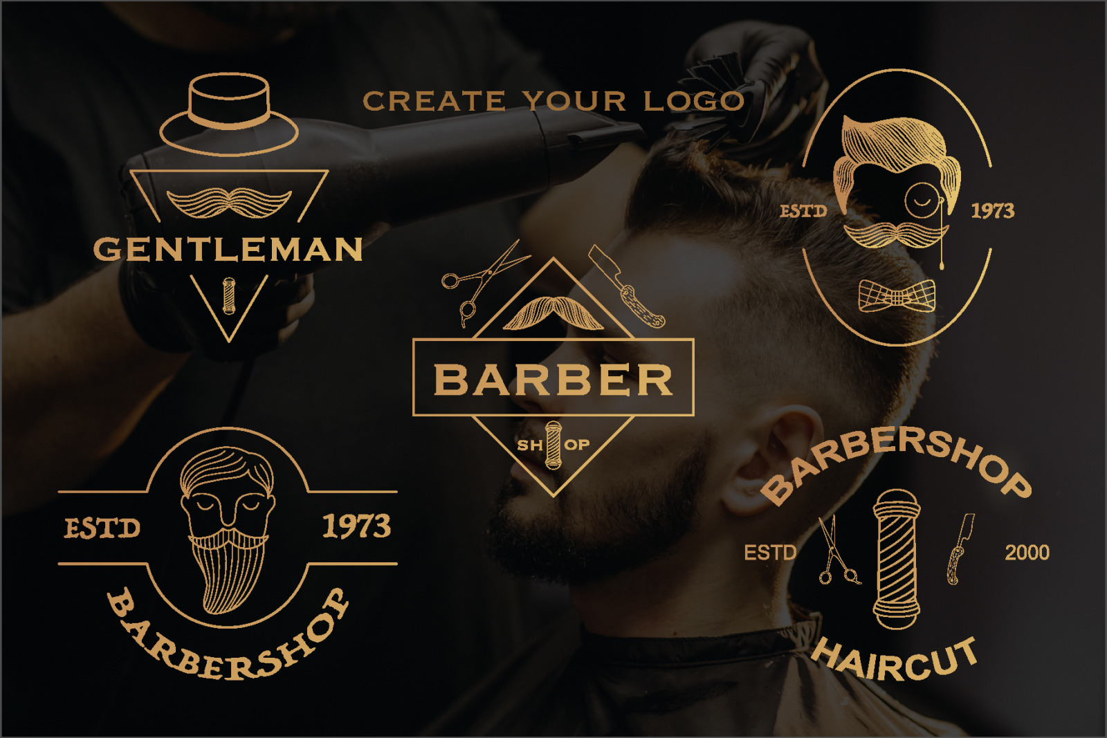 Barbershop Logo Creator Barbershop Logo Creator
