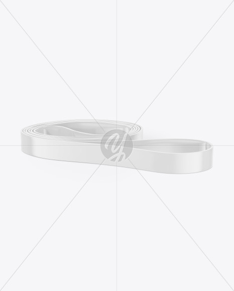 Glossy Resistance Band Mockup