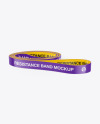 Glossy Resistance Band Mockup