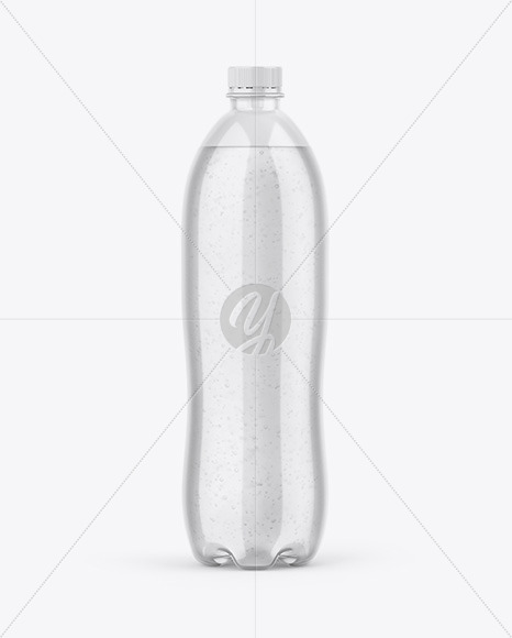 Glossy Plastic Bottle Mockup