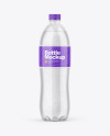 Glossy Plastic Bottle Mockup