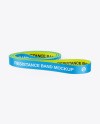 Matte Resistance Band Mockup