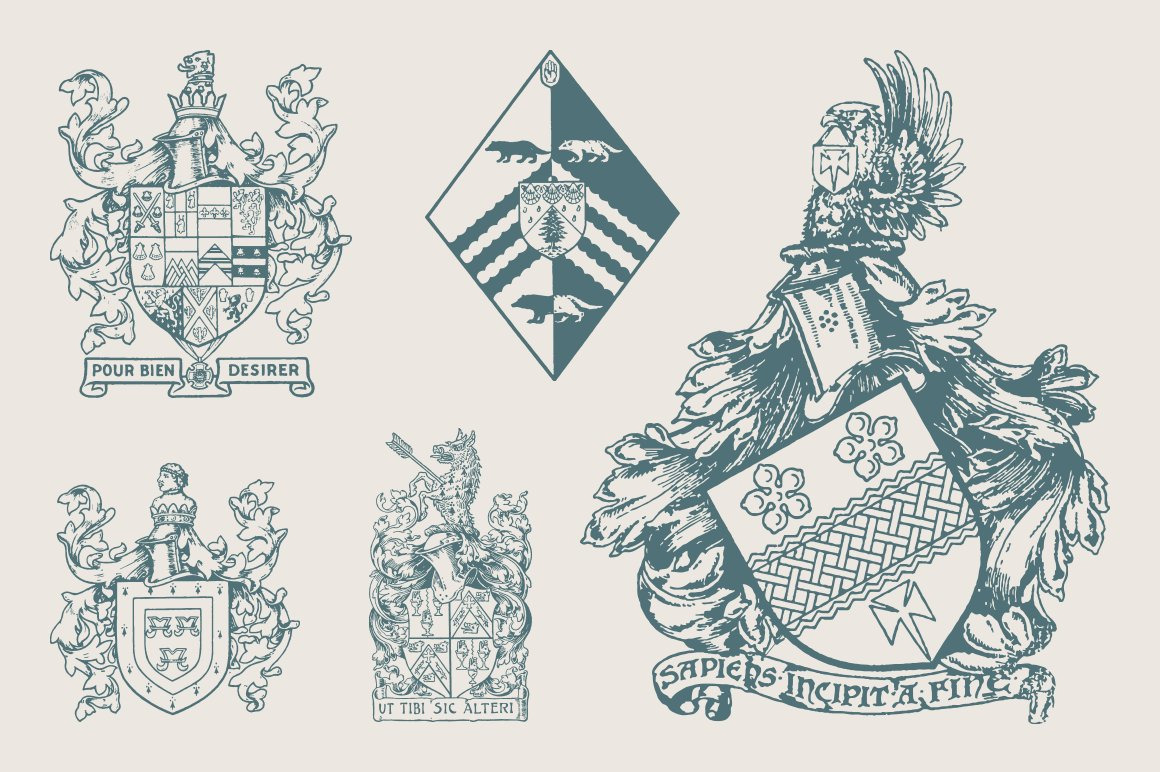 25 Coat Of Arms - Vol.1