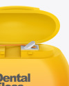 Matte Dental Floss Box Mockup