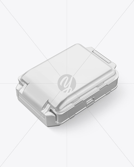 Metallic Pill Case Mockup