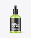 Color Plastic Spray Bottle Mockup