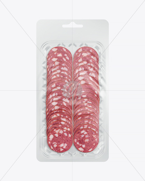 Tray With Sausage Mockup