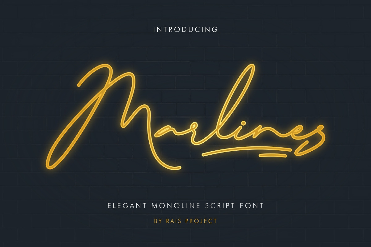 Marlines Font Marlines Font