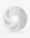 Transparent Filament Spool Mockup