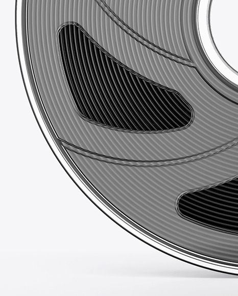 Transparent Filament Spool Mockup