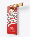 Paper Door Hanger Mockup