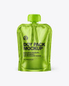 Metallic Doy Pack Mockup