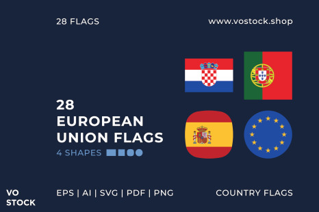 28 European Union Country Flags - Italy icons