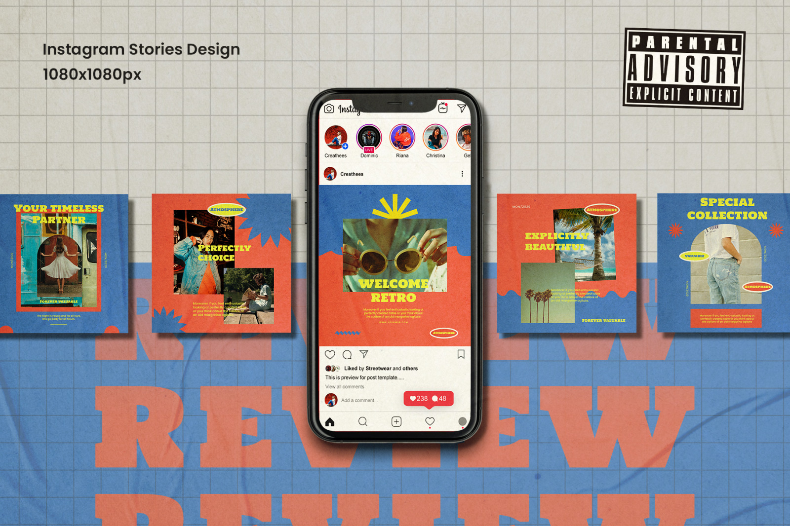 Cetro - Retro Instagram Stories & Post Cetro - Retro Instagram Stories & Post